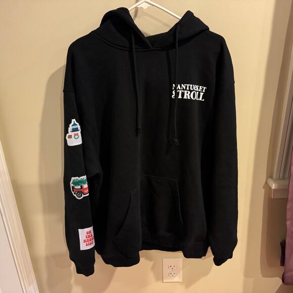 Brodenim Custom Hoodie Sweatshirt Nantucket Stroll Size Large - Picture 2 of 10